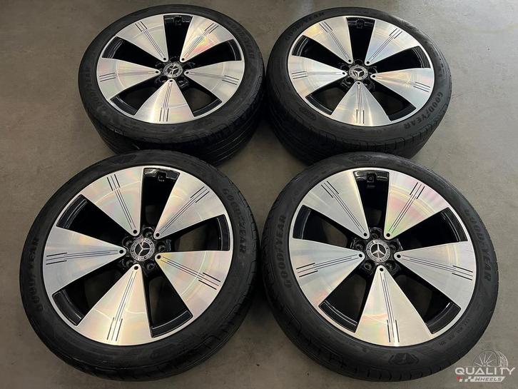 5x112 21 Inch Mercedes Benz EQS, EQE V297, V294 AMG Velgen +, Auto-onderdelen, Banden en Velgen, Banden en Velgen, Zomerbanden