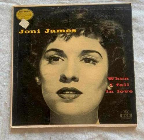 1955 Vinyl LP Joni James When i fall in love langspeelplaat, Cd's en Dvd's, Vinyl | Pop, Voor 1960, 12 inch, Ophalen of Verzenden