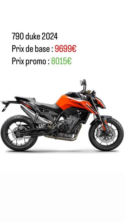 Duke 790 2024 TVA offerte, Motos, Motos | KTM, Entreprise, Enlèvement