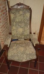 Antieke stoel, Huis en Inrichting, Gebruikt, Bruin, Eén, Antiek