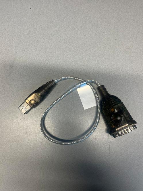 Seriële Kabel RS232 adapter DB9, Computers en Software, Pc- en Netwerkkabels, Zo goed als nieuw, Ophalen