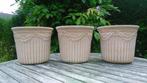 3 bloempotten terracotta guirlande sierrand Italië Ø 22,5cm, Tuin en Terras, Ophalen of Verzenden, Terracotta, Binnen