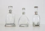 3 karaffen CAVAGNINI 'Italia' Pewter and Glass Decanter, Antiek en Kunst, Ophalen of Verzenden