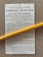 GUERRE 40-45 DEFEVER Slypskapelle +Bombardment 2/8/1943, Enlèvement ou Envoi, Image pieuse