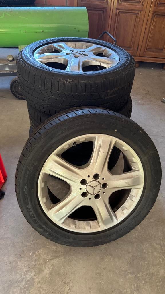 Set Velgen Mercedes ML, Autos : Pièces & Accessoires, Pneus & Jantes, Enlèvement, Jante(s)