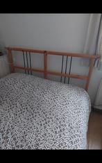 Cadre de lit Ikea 140 x 200., Beige, 140 cm, Enlèvement, Utilisé