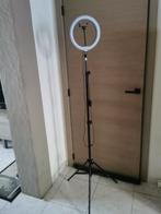 Led ringlamp met statief, Ophalen, Zo goed als nieuw, Lamp of Flitsset