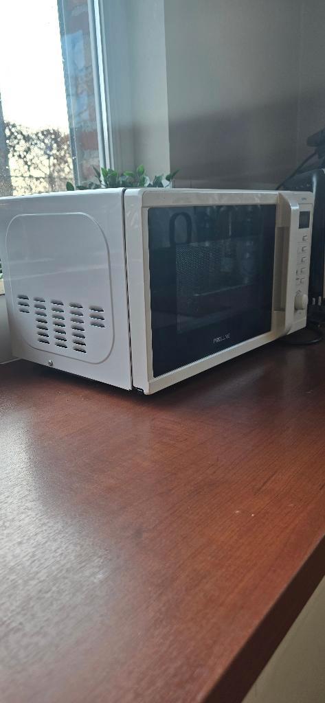 microgolfoven, Elektronische apparatuur, Microgolfovens, Zo goed als nieuw, Vrijstaand, Microgolfoven, Draaiplateau, Ophalen