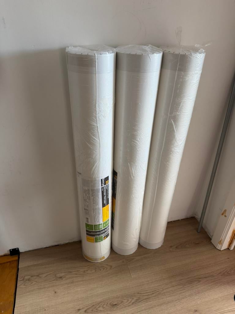 Vlies behang, tasso effen, Ophalen