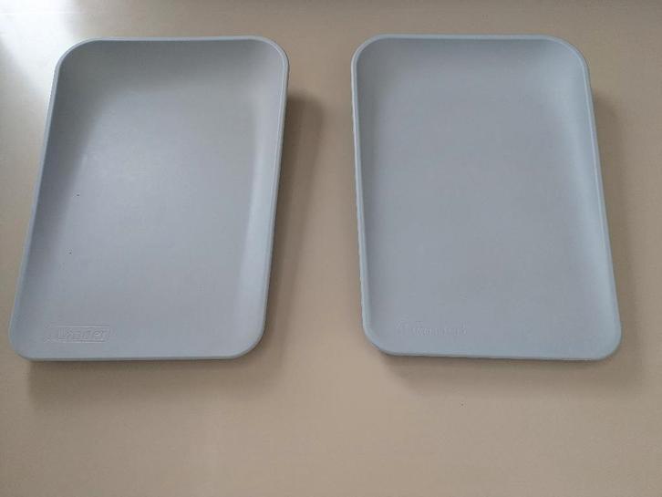 2x Leander Matty Verschoningskussen Blauw, Kinderen en Baby's, Badjes en Verzorging, Gebruikt, Aankleedkussen, Overige merken