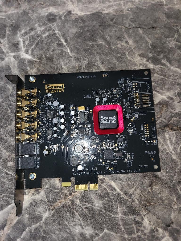 carte son soundblaster Z, Computers en Software, Geluidskaarten, Ophalen of Verzenden, Gebruikt, Intern, E-mu   creative