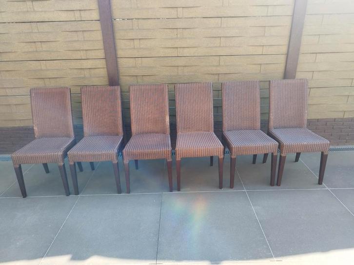 6 eetkamerstoelen van het merk Vincent Sheppard, Huis en Inrichting, Complete eetkamers, Ophalen