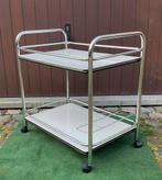 Desserte formica vintage, Maison & Meubles, Enlèvement, Utilisé, Métal