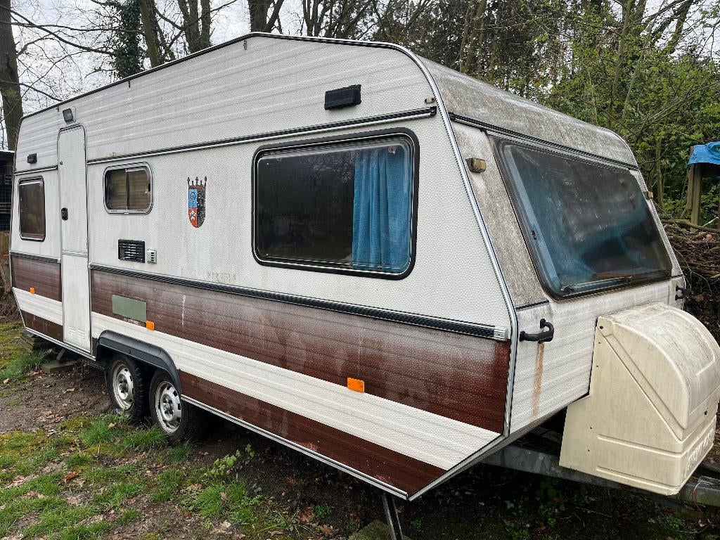 gratis caravan, Caravanes & Camping, Caravanes, Particulier, 5 à 6 mètres, Home-car