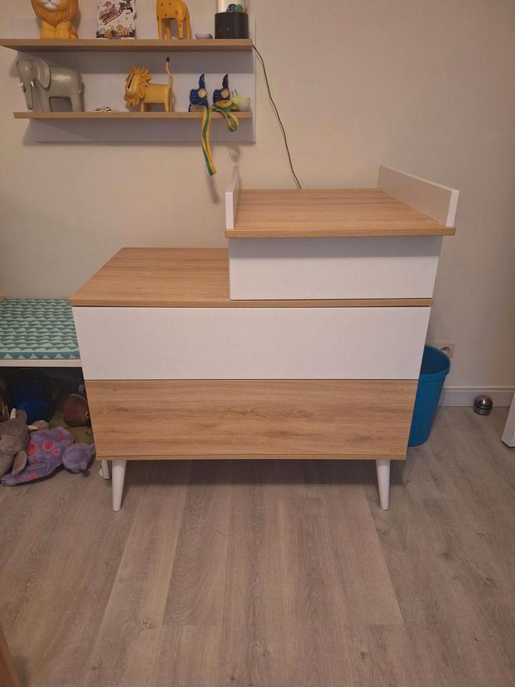 Ladenkast met ververstafel, Enfants & Bébés, Chambre d'enfant | Lits, Comme neuf, Moins de 140 cm, Moins de 70 cm, Enlèvement