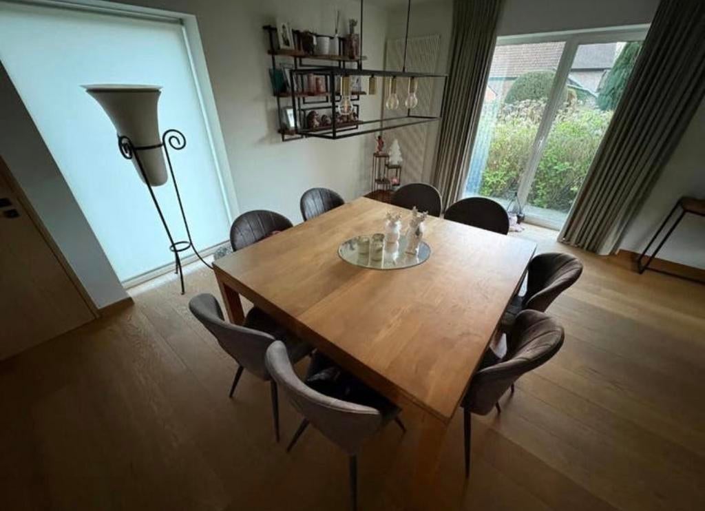 Houten tafel eetkamer, Enlèvement, Comme neuf