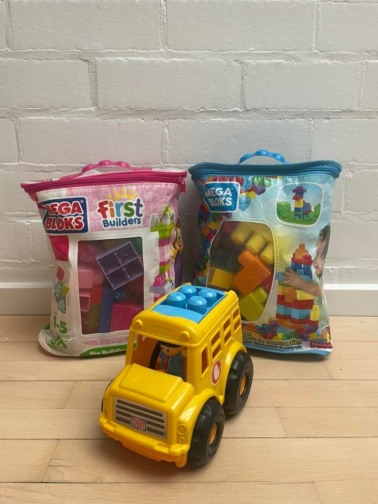 Megabloks, Ophalen, Gebruikt