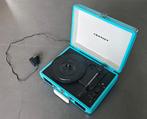 Platenspeler Crosley Cruiser Deluxe Turkoois, Audio, Tv en Foto, Platenspelers, Pitch-regelaar, Zo goed als nieuw, Platenspeler