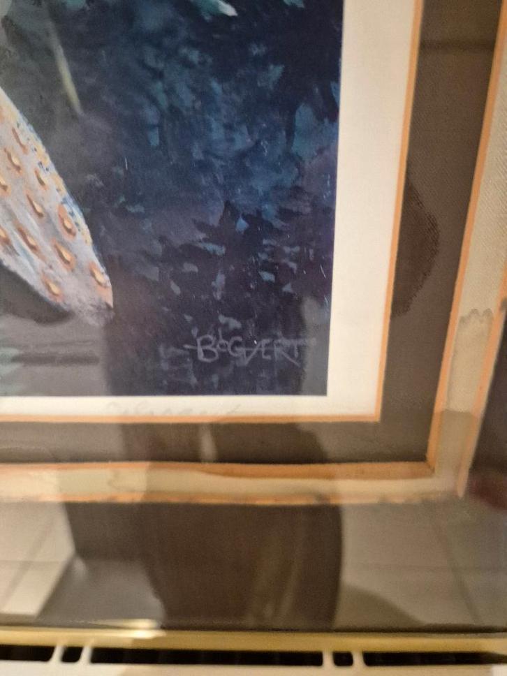 2 Litho's Gaston Bogaert, Antiek en Kunst, Kunst | Litho's en Zeefdrukken, Ophalen