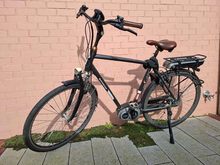 Batavus Milano E-Go -  elektrische herenfiets, Vélos & Vélomoteurs, Vélos électriques, Utilisé, Batavus, 55 à 59 cm, 50 km par batterie ou plus