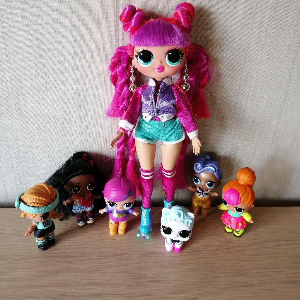 Mooi lot poppen ( LOL, Marvel, Simba ), Ophalen of Verzenden, Zo goed als nieuw