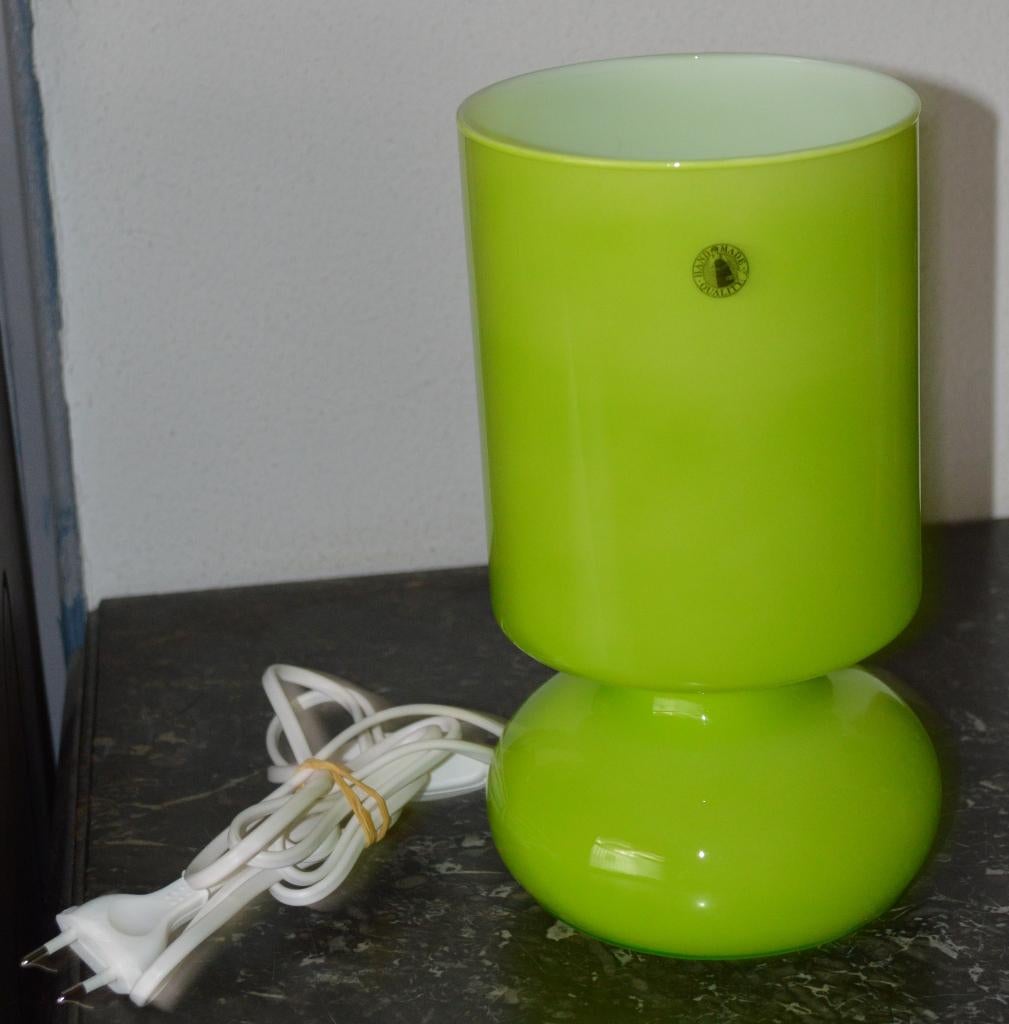 Vintage Ikea Lykla lamp, Vintage, Ophalen of Verzenden, Minder dan 50 cm, Glas