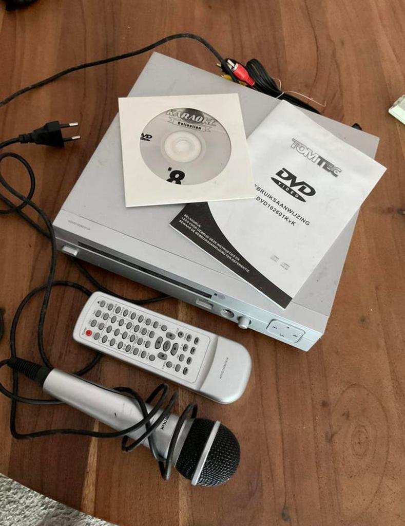 DVD Karaoke Player Tomtec, Audio, Tv en Foto, DVD spelers, Met harddisk, Zo goed als nieuw, Ophalen, Overige merken