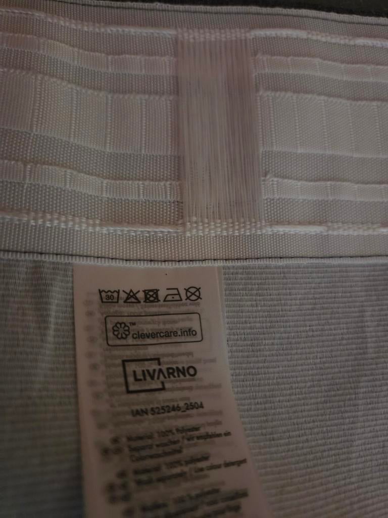 Surrideau 2 pièces, Enlèvement