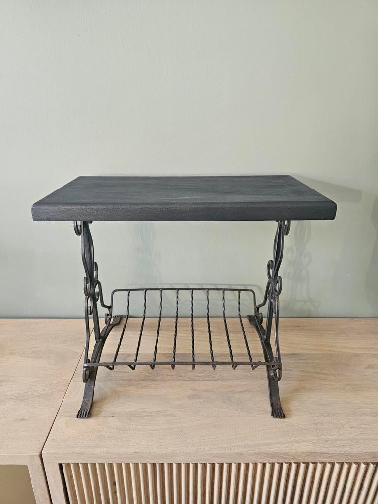 Vintage sidetafeltje, Ophalen