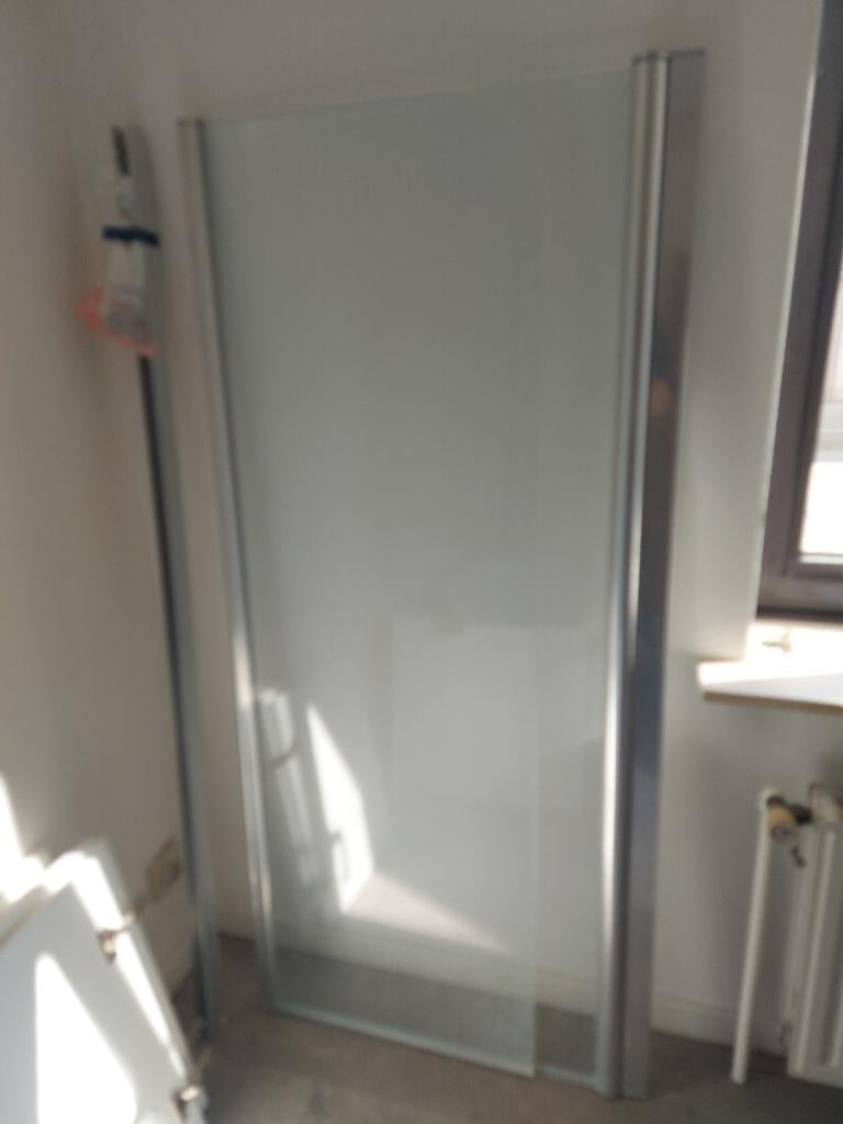 Glazen badwand, Doe-het-zelf en Bouw, Ophalen, Gebruikt, Glas, Bad