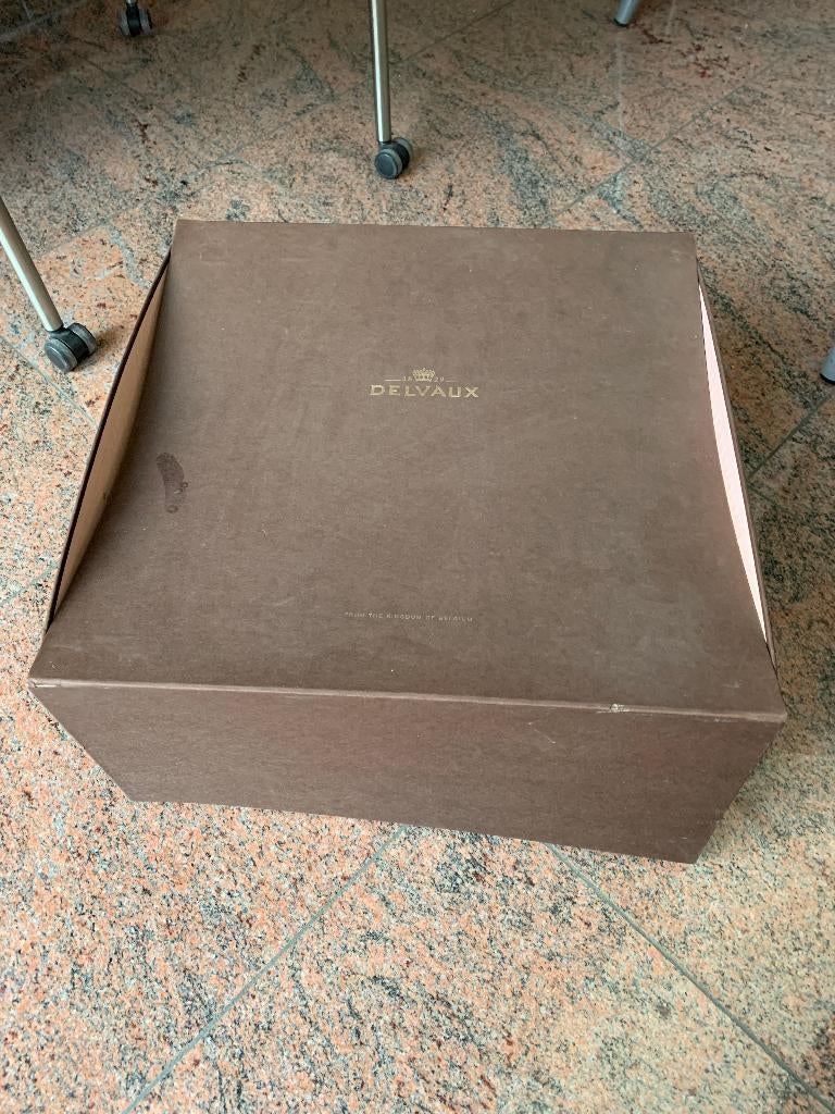 Zeer grote Delvaux doos, Ophalen of Verzenden
