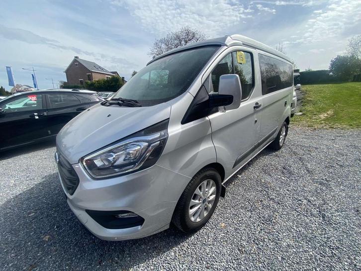 Ford Transit Custom Nugget Camper (bj 2024, automaat), Auto's, Ford, Bedrijf, Te koop, Transit, ABS, Adaptive Cruise Control, Airbags