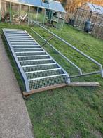 trap trappen ijzer metal bordes gegalvaniseerd e, Doe-het-zelf en Bouw, Ophalen of Verzenden, Trap