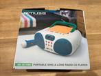 Muse kinderradio met microfoon, Audio, Tv en Foto, Ophalen of Verzenden, Zo goed als nieuw, Radio