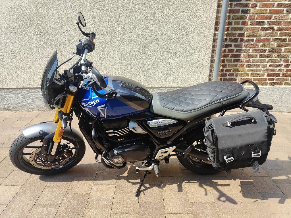 Triumph Speed 400 Caspian Blue / Storm Grey, Motos, Motos | Triumph, Particulier, Autre, 12 à 35 kW, 1 cylindre, Permis Moto A2 minimum