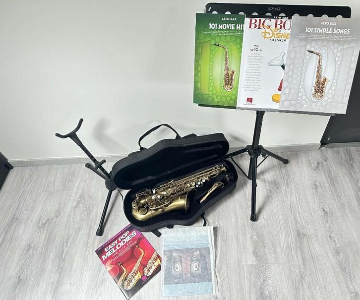 Stagg Alt Saxofoon WS-AS218S, Musique & Instruments, Instruments à vent | Saxophones, Neuf, Alto, Avec valise, Enlèvement