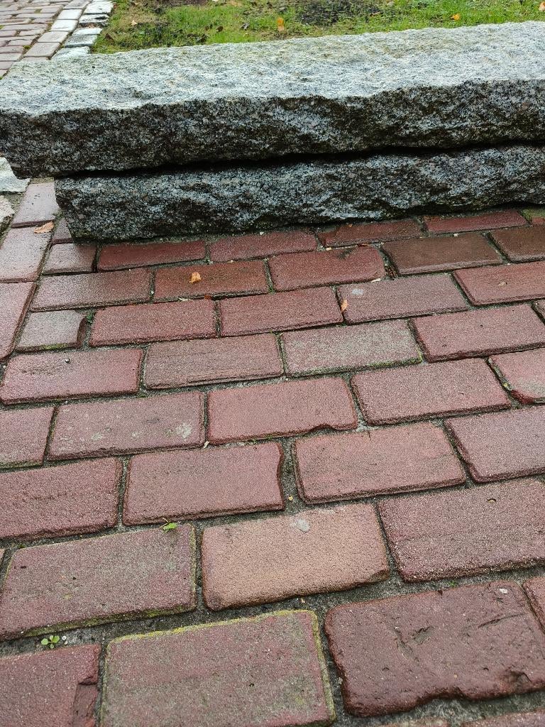 granieten boordstenen (100cm x 25cm x 12cm), 25 à 50 cm, 100 à 200 cm, Bloc, Comme neuf