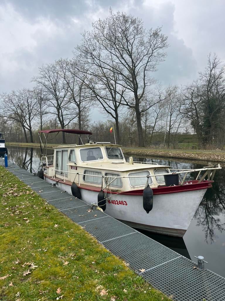 Motorboot geen vaarbewijs nodig, Watersport en Boten, Ophalen, 10 tot 30 pk, Gebruikt, Staal