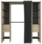 2x dressing noir et chêne, 25 à 50 cm, 150 à 200 cm, Enlèvement, Utilisé