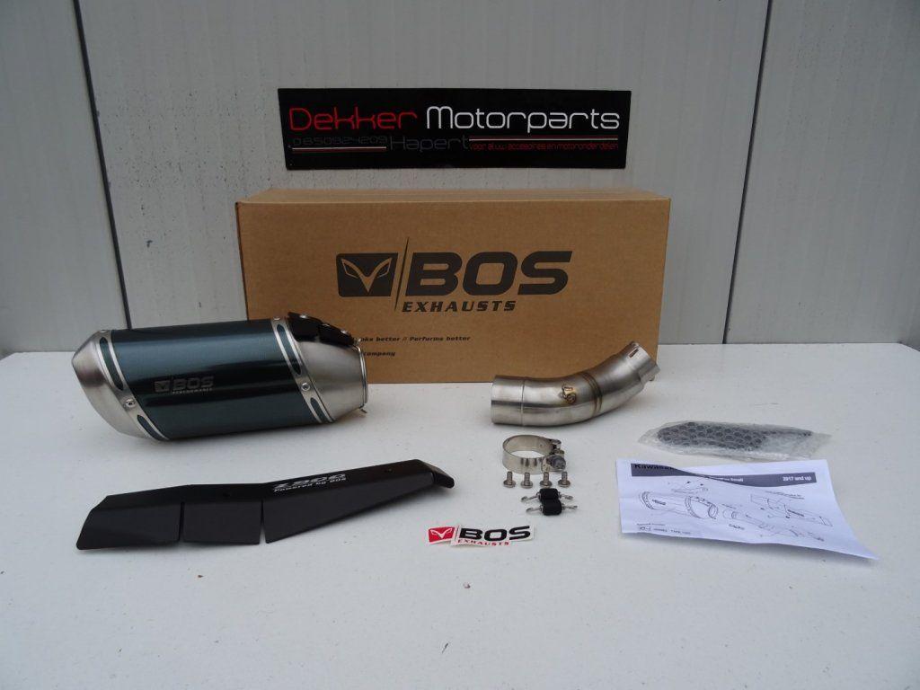 Bos StreetFox Carbon Steel Demper Kawasaki Z900 2017-2018 >, Motos, Neuf, -, -, -