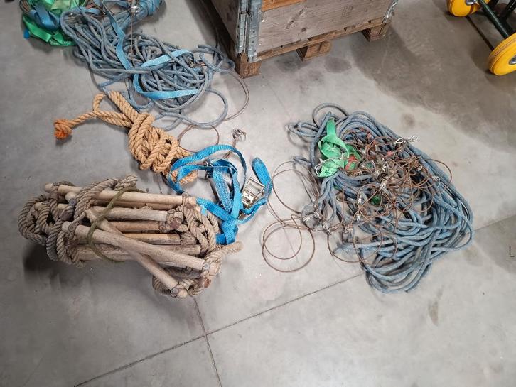 touwbruggen, klimparcours , klimgordels, Sport en Fitness, Overige Sport en Fitness, Gebruikt, Ophalen