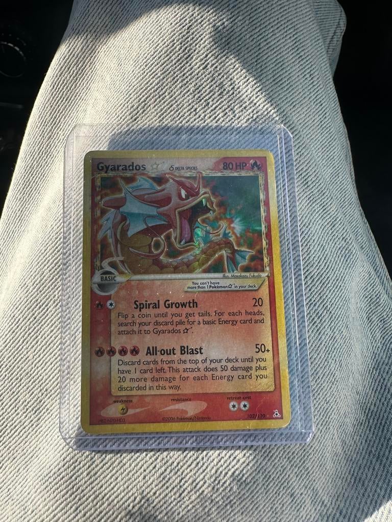 Gyarados, Ophalen, Zo goed als nieuw