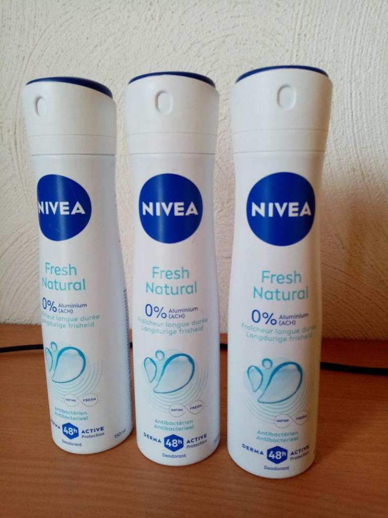 Nivea : nieuw 3x huidvriendelijke deodorant fresh naturel, Ophalen of Verzenden, Nieuw, Deodorant of Bodyspray