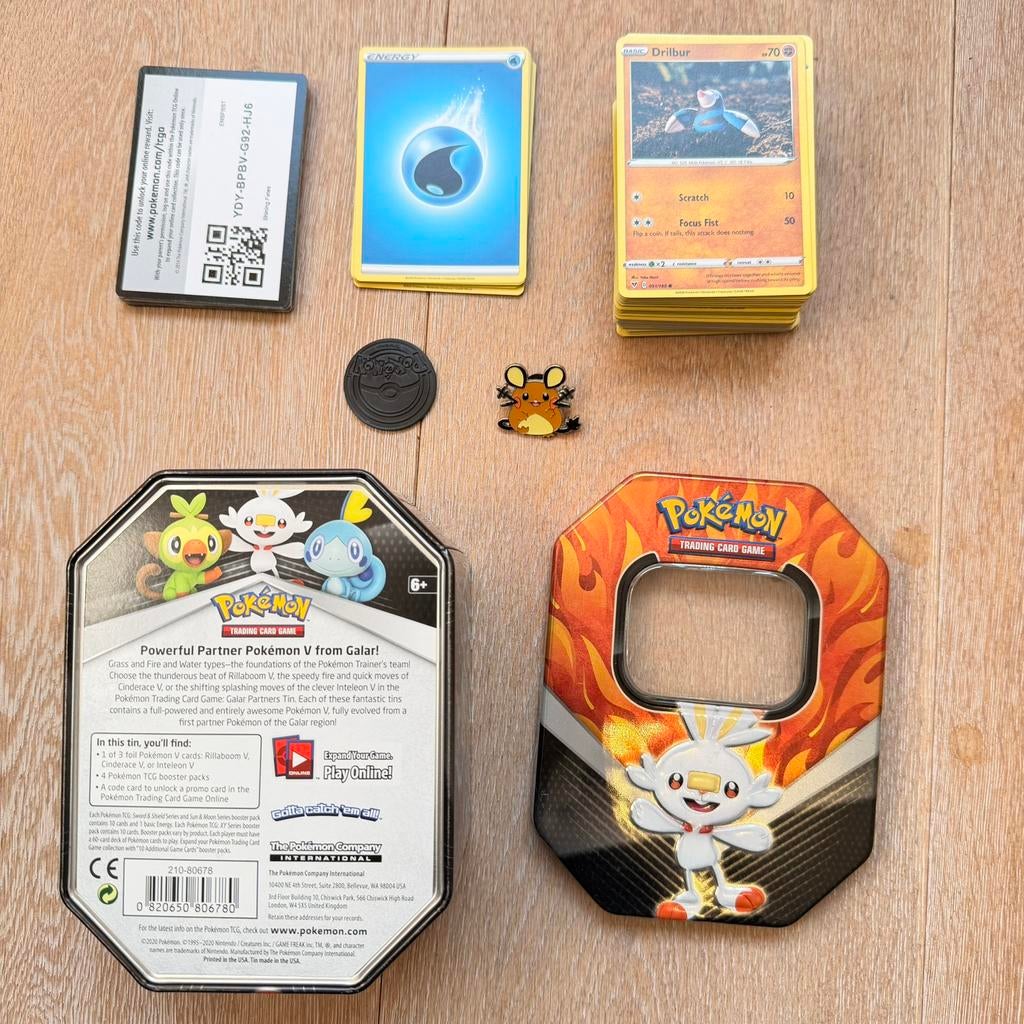 Pokemon kaarten en tins, Ophalen, Zo goed als nieuw