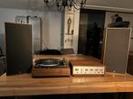 Stereoset uit 1969, pure vintage met super geluid, Losse componenten, Zo goed als nieuw, Speakers, Ophalen