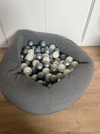Ballenbad MISIOO met zilverkleurige en witte ballen, Kinderen en Baby's, Speelgoed | Overig, Ophalen, Gebruikt