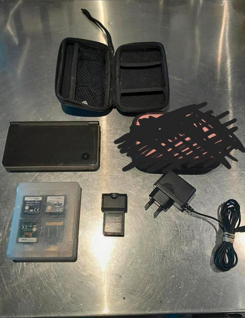 Nintendo DS ı xl bundel, Games en Spelcomputers, Spelcomputers | Nintendo 2DS en 3DS, Zo goed als nieuw, 3DS XL, Overige kleuren