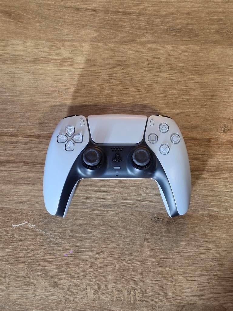PS5 Dualsense controller WIT, Ophalen of Verzenden, Zo goed als nieuw