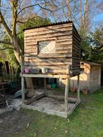 Boomhut speelhuis, Ophalen