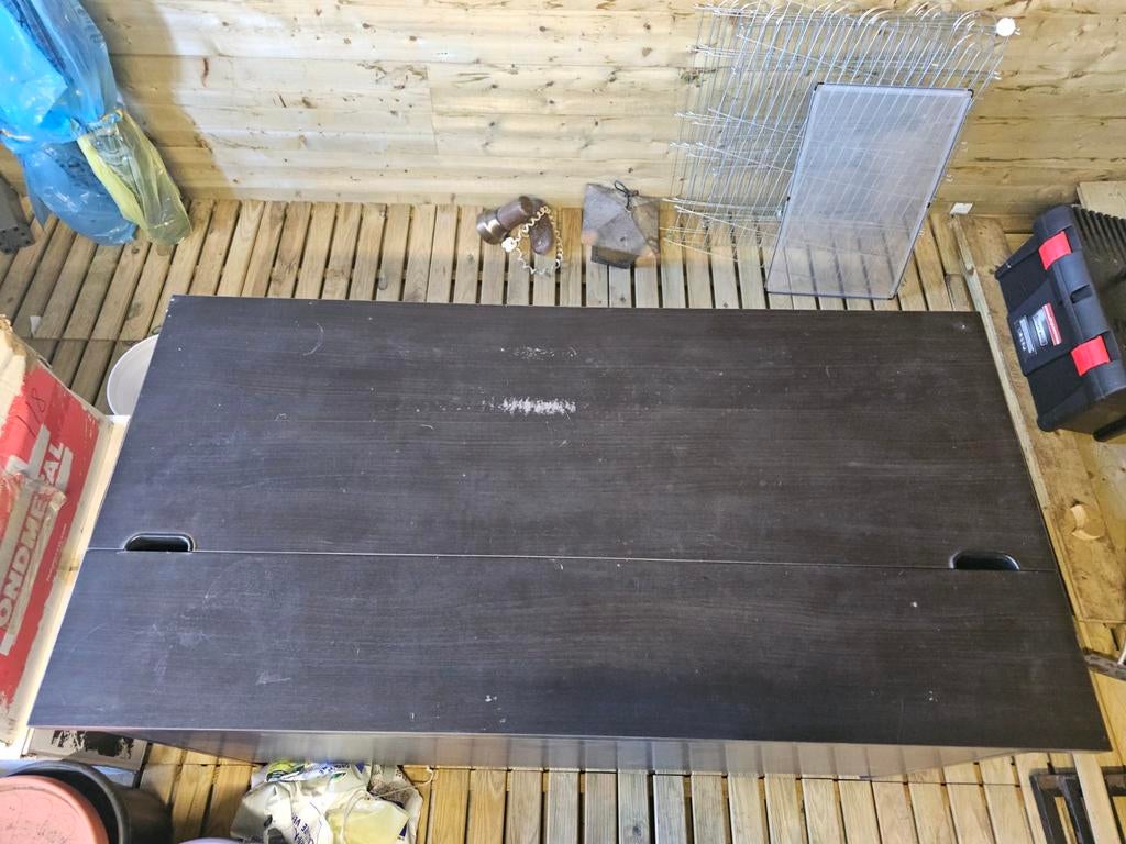 Bureau Ikea Malm, Ophalen, Demontabel, Gebruikt, 120 cm